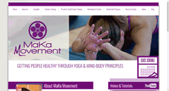 Desktop Screenshot of makamovement.com